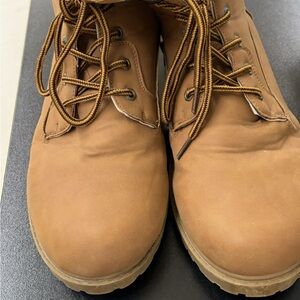 Men's Brown Lace-Up Boots
